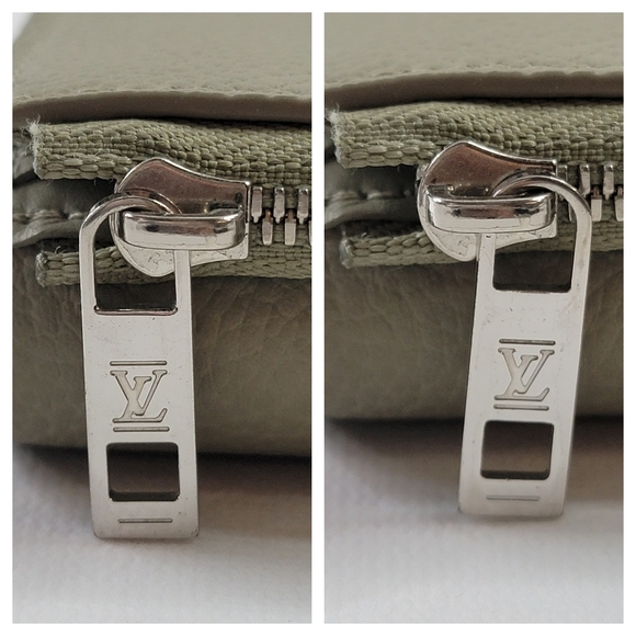 LOUIS VUITTON LV Aerogram Pilot Leather Trifold Wallet - Picture 8 of 14